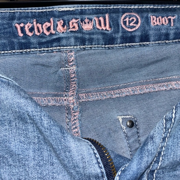 Rebel and soul 12 bootcut jeans - Picture 2 of 2